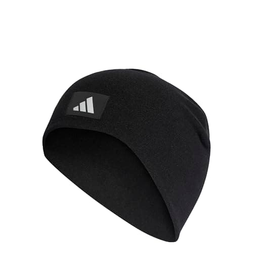 Image of adidas Unisex Fleece Beanie, Black, XXS