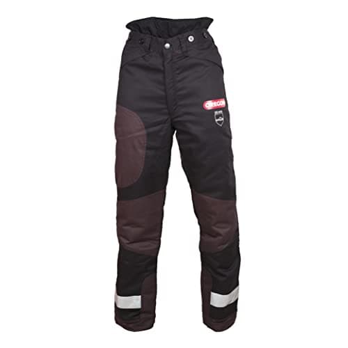 Image of Oregon Yukon + Type A Class 1 (20 m/s) Chainsaw Protective Trousers for Sawing, Black, Size XL (EU 54-56)