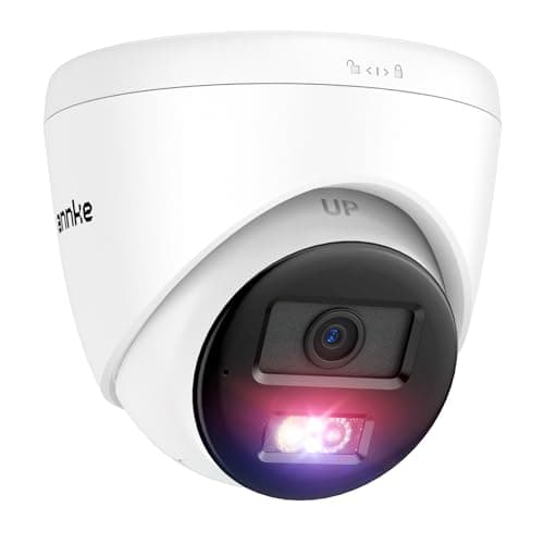 Image of ANNKE PoE Security Camera, 3K IP CCTV Camera Outdoor with Human/Vehicle Detection, Smart Colour Night Vision, IP67 Weatherproof, Two-Way Audio, Up to 512GB SD Card for Home and Business