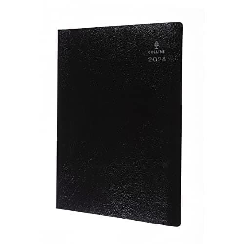 Image of Collins Debden Collins Leadership 2024 Diary A4 Week to View Business Planner (Appointments) - Business Planner and Organiser - January to December 2024 Diary - Weekly - Graphite - CP6740.99-24