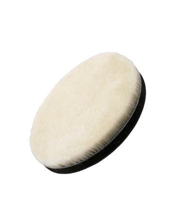 Image of Flexipads 100mm - 4" Pro-Wool Detailing Polishing Disc Pad Velcro® Cutting & Compounding