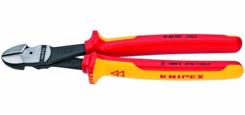 Image of KNIPEX - 74 08 250 US Tools - High Leverage Diagonal Cutters, 1000V Insulated (7408250US)