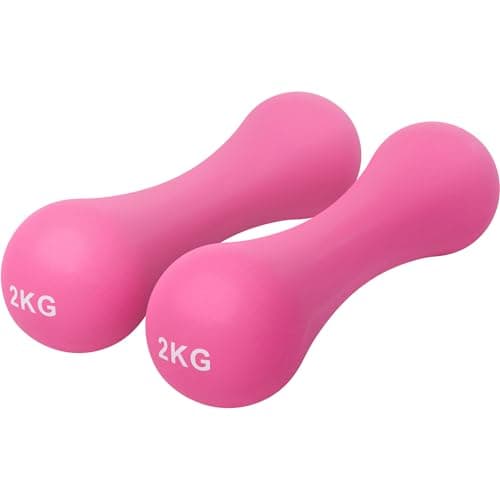 Image of Core Balance Bone Dumbbells Pair Cast Iron Neoprene Coated Hand Weights