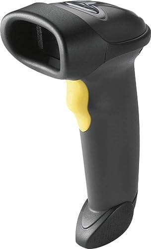 Image of Zebra LS2208 Handheld Barcode Scanner Black - USB, Stand Kit
