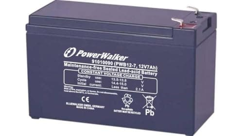 Image of BlueWalker PWB12 – 7 – UPS batteries (sealed lead acid (VRLA), 0 – 40 °C, -15 – 50 °C)