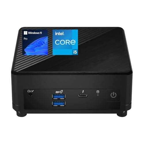 Image of msi Cubi 5 Professional Mini PC, 12th Gen Intel i5-1235U Processor (Beats Ryzen 7 5700U), 16GB RAM, 512GB SSD, Wi-Fi 6, Windows 11 Pro, Support 4K@60Hz Display, Multitasking
