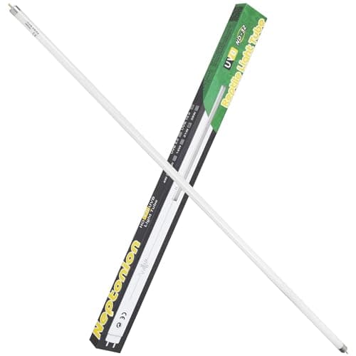 Image of NEPTONION T5 HO UVB 10.0 Reptile Replacement Tube, 21W 34 in Linear Fluorescent Lamp, for Tropical Reptiles