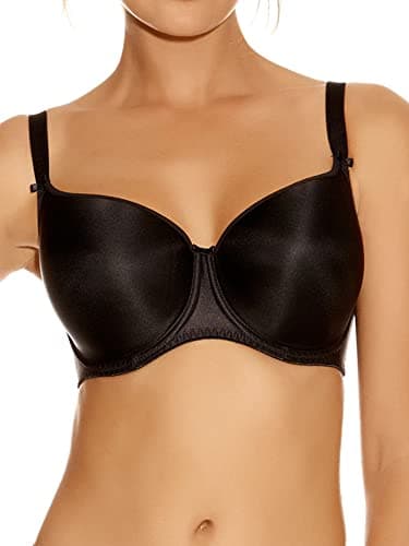 Image of Fantasie Smoothing Moulded T-Shirt Bra Black Black 30F