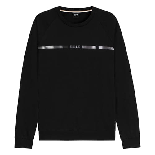 Image of BOSS Mens Sweatshirt Long Sleeve Black M