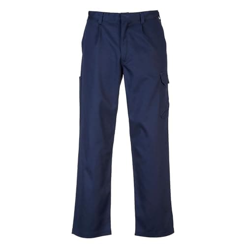 Image of Portwest Bizweld FR Cargo Pant, Size: L, Colour: Navy, BZ31NARL