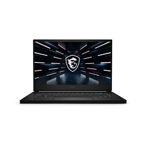 Image of MSI Notebook Stealth GS66 Gaming Laptop (12UH-201UK), Core Intel i7-12700H, 15.6" inches QHD 240Hz Panel, NVIDIA GeForce RTX 3080, 16GB, 1TB SSD, Windows 11 - Core Black