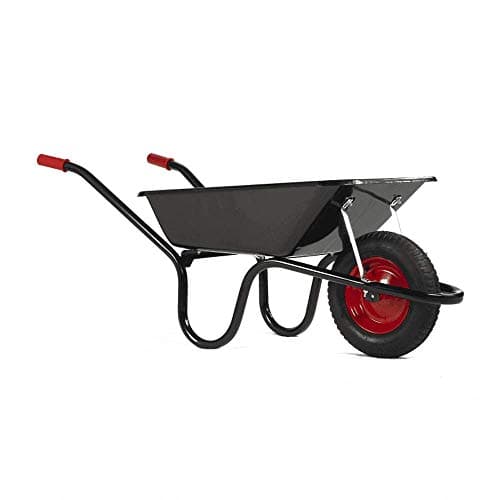 Image of Chillington Camden Classic 85LTR Wheelbarrow Black Puncture Free Tyre Epoxy Powder Coated Tray