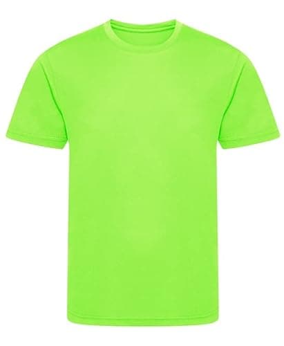 Image of AWDis Cool Kids Recycled T T-Shirt, Electric Green, 13 Years
