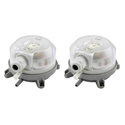 Image of Hausdec 2X Air Differential Pressure Switch 50-500Pa Adjustable - Pressure Air Switch
