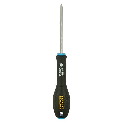Image of Stanley Fat Max Screwdriver Pozidrive Pz0X75Mm-Black