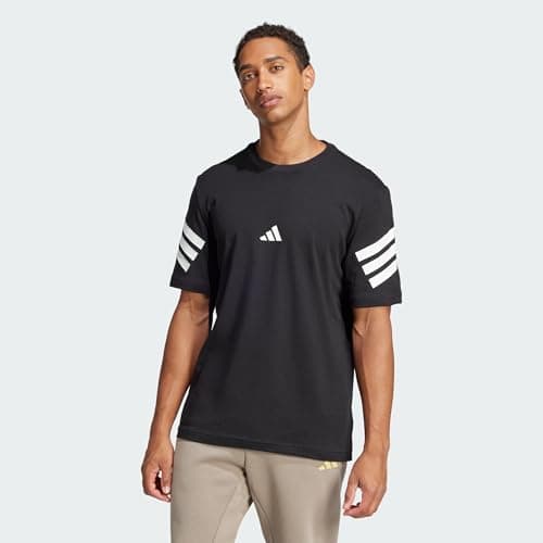 Image of adidas Men's Future Icons Three Stripes TEE, Black, XXL
