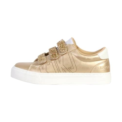 Image of Kaporal Women's Tippyk Shoes Relaxing Sneaker, Gold, 3.5 UK