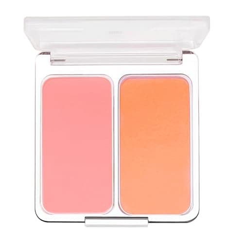 Image of Blushers for Cheeks Make Up, Red Blusher Palette, Orange Powder Blush, Matte Long Lasting Blendable Highly Pigmented Natural Korean Makeup for Women, Suitable for All Skin Tones