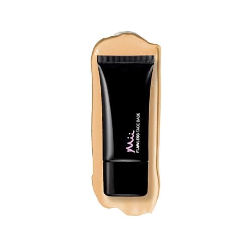 Image of Mii Cosmetics Flawless Face Base, Weightless Liquid Foundation, Medium Coverage, Suitable for all Types of Skin, Perfectly Peachy