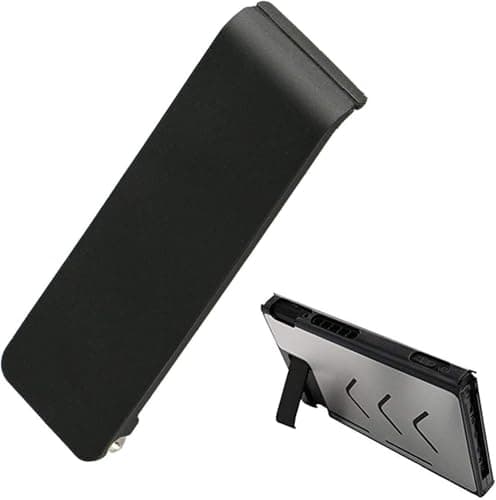 Image of EEEKit Kickstand for Nintendo Switch, Replacement Repair Spare Parts Holder Stand for Nintendo Switch NS Game Console, Black