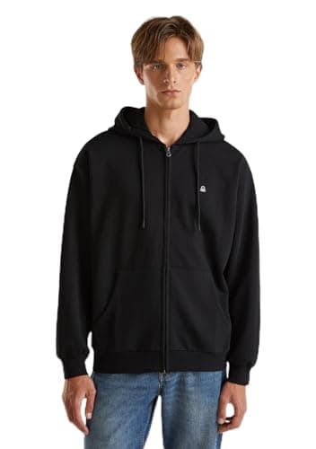 Image of United Colors of Benetton jacket c/cap m/l, Black, M