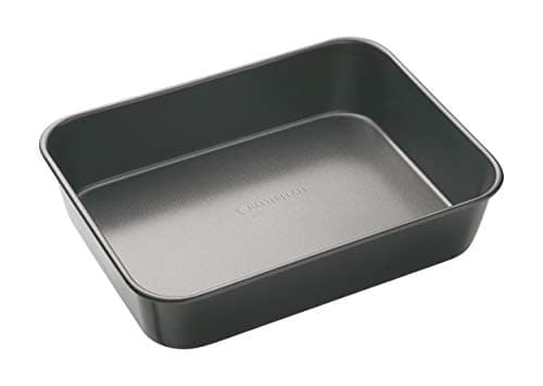 Image of MasterClass KCMCHB2 Deep Roasting Tin, 34 x 26cm Roaster with PFOA Non Stick, Robust 1mm Carbon Steel , Grey