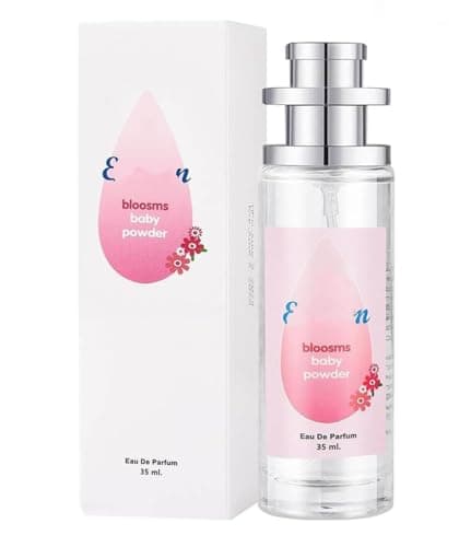 Image of Ebyveen Baby Powder Perfume, Elyven Perfumes Powder, Baby-Soft Perfume Spray, an Eau De Parfum, Long-lasting Moisture & Fragrance for Women and Men (Floral Blossom)