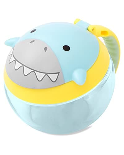 Image of Skip Hop 9I237010 Zoo Snack Cup Shark, 300 milliliters, Yellow