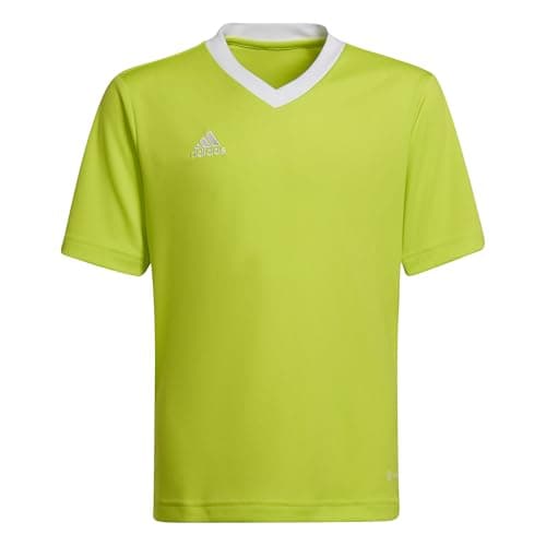 Image of adidas Unisex Kids Entrada 22 Jersey, Team Semi Sol Yellow, 9-10 Years