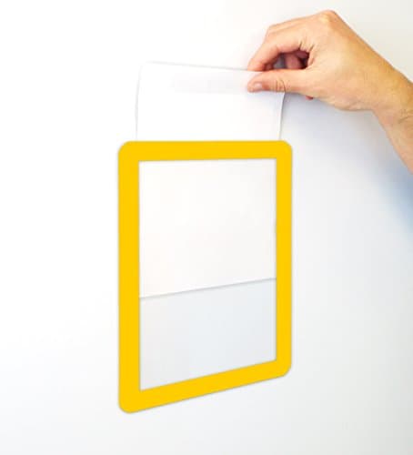 Image of Frames 4 Docs Magnetic A5 Yellow Pk=10