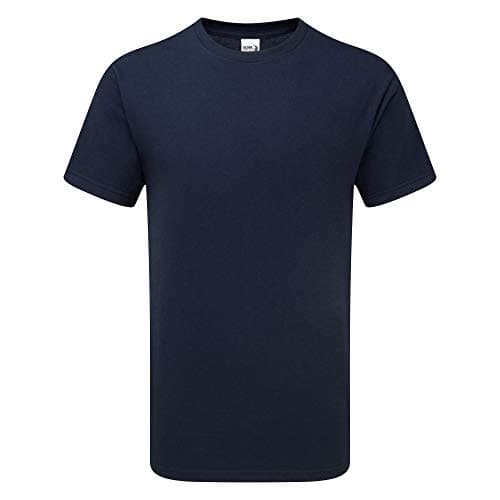 Image of Gildan Heavy Duty Hammer Model T-Shirt for Men, Dark Blue Navy, L