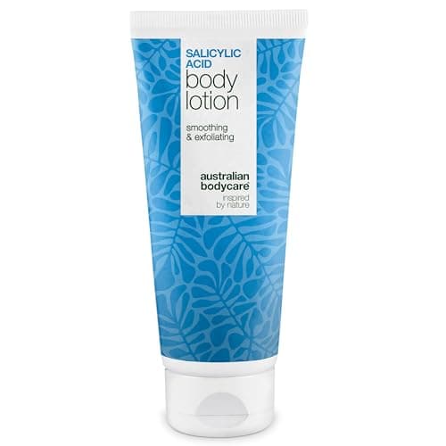 Image of Body lotion with salicylic acid 200 ml – fights blemishes, dry and oily skin. With BHA, niacinamide, and hyaluronic acid for exfoliation and hydration