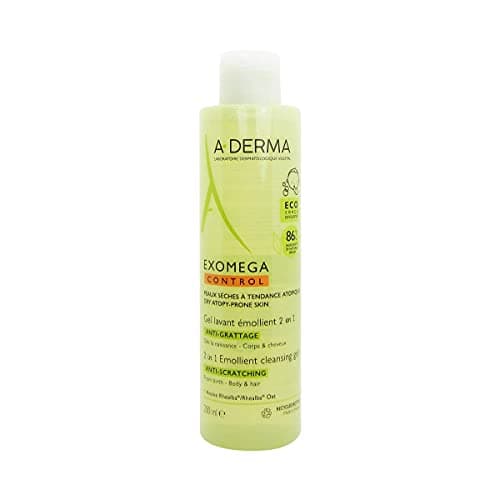 Image of Aderma Exomega Control Emollient Cleansing Gel Anti-Scratching 200ml