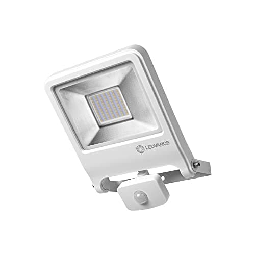 Image of Floodlight LED: for wall, ENDURA© FLOOD Sensor Warm White / 50 W, 220…240 V, beam angle [calc.]: 120°, Warm White, 3000 K, body material [calc.]: aluminum, /, 1-pack