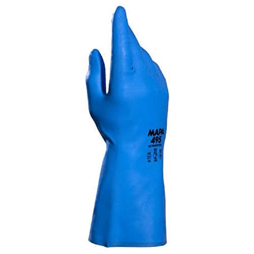 Image of MAPA Professional ULTRANITRIL 495, Size 8, Protective Food Gloves, (1 Pair)