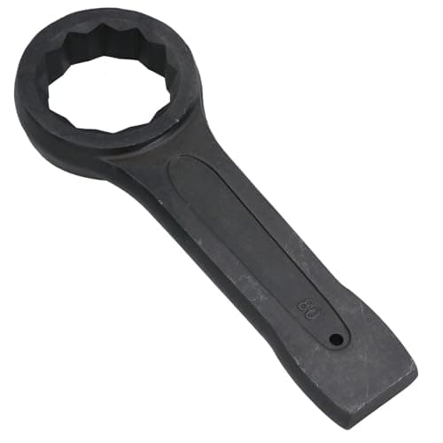 Image of AB Tools 80mm Slogging Box End Striking Ring Wrench Spanner Bi-Hex 12 Sided Metric