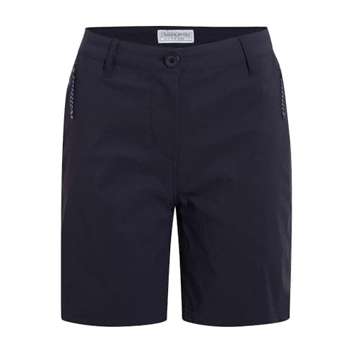 Image of Craghoppers Womens Kiwi Pro III Walking Shorts Water Repellent Anti-Insect Hiking Dark Navy