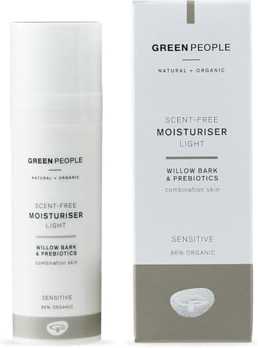 Image of Green People Scent Free Light Moisturiser - Suitable for Sensitive Skin - Organic, Cruelty Free & Vegan, 50ml