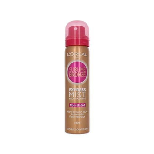 Image of L'Oréal Sublime Bronze Self Tan Express Mist Spray Face, 75ml