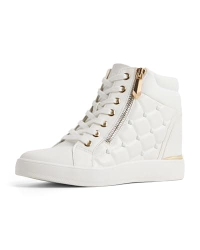 Image of Aldo Women's Ailannah Sneaker, Other White, 4 UK