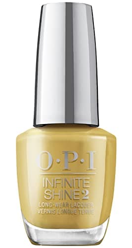 Image of OPI Nail Polish, Infinite Shine Long-Wear System, 2nd Step, Gel-Like Nail Varnish with no UV lamp needed, Ochre to the Moon 15ml