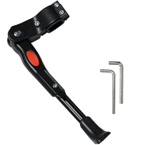 Image of Armo® Adjustable Bicycle Kickstand Leg Brace Kick Stand Bike Foot Brace Mountain Bike Support 24-29 Inches