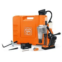 Image of FEIN 72704261241 11050 KBM50auto/N24 Magnetic Core Drill Set, 110 V, Orange