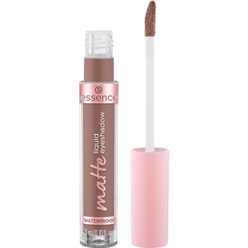 Image of Essence Cosmetics matte liquid eyeshadow, longlasting, covering, fast drying, natural, colour intense (3ml)