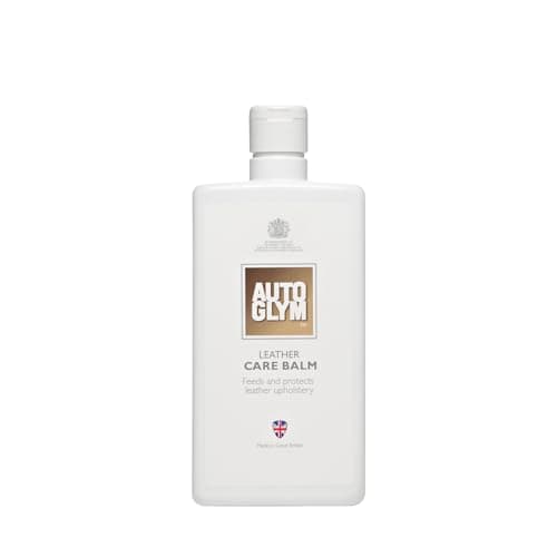 Image of Autoglym Leather Care Balm, 500 ml - Car Interior Leather Care & Protection, Moisturises and Nourishes Automotive Leather Upholstery