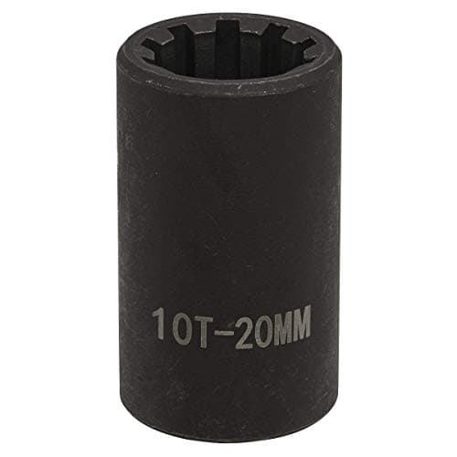 Image of Sealey VS0984 1/2" Sq Drive 20mm Square Ribe Brake Caliper Socket 10pt