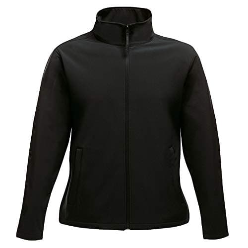 Image of Regatta Womens/Ladies Ablaze Printable Softshell Jacket (16 UK) (Black/Black)