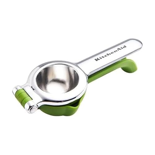 Image of KitchenAid Citrus Juice Press Squeezer for Lemons and Limes with Seed Catcher and Pour Spout, 8 Inch