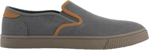 Image of TOMS Men's Baja Sneaker, Graphite Heritage Canvas/PU Trim, 7 UK