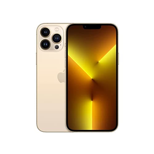 Image of Apple iPhone 13 Pro Max, 128GB, Gold - (Renewed)